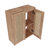 24" Bathroom Side Cabinet,Soft Close Doors,Float Mounting Design,(KD-Packing)