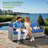 Ensemble de mobilier d'extérieur pour 10 personnes, ensemble de conversation modulaire en rotin d'osier avec coussins, ensemble de conversation pour canapé toutes saisons avec foyer et table de jardin-240941630
