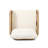 Zyaire Outdoor  Acacia Wood Club Chair With Cushions
