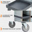 Chariot de nettoyage commercial avec 2 armoires