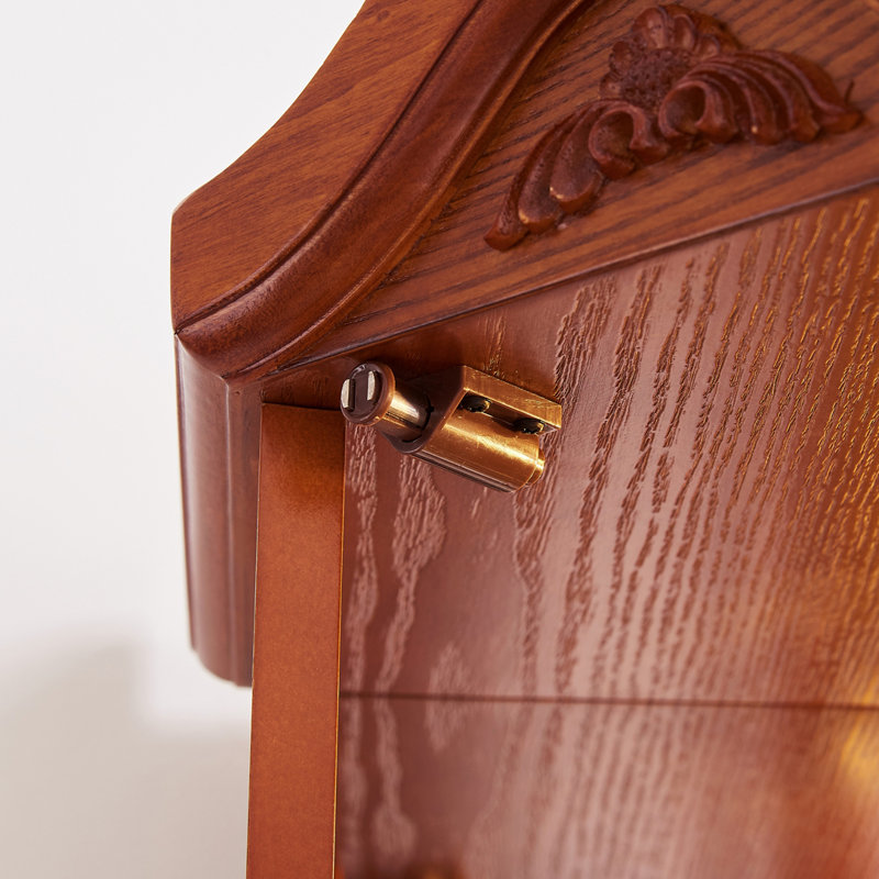 Armoire de coin en verre avec éclairage, Chêne, Oui
