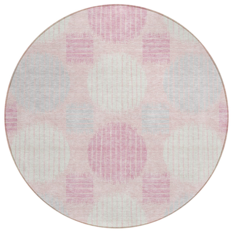 Tapis intérieur / extérieur Maliana, Rond 8 pi
