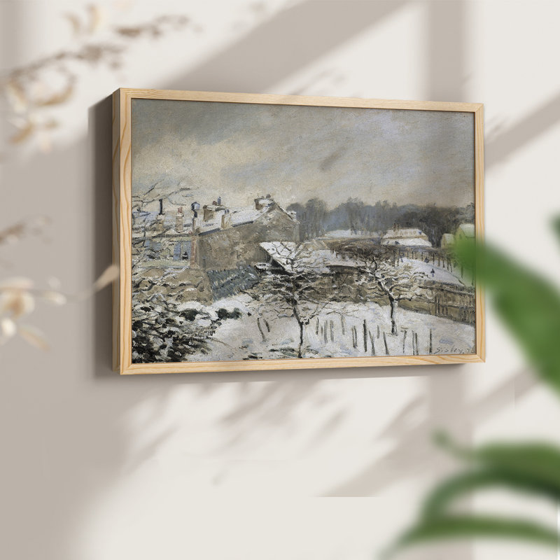 Paysages rétro-CCXIX - reproduction encadrée, Naturel, H 11 po x l 14 po