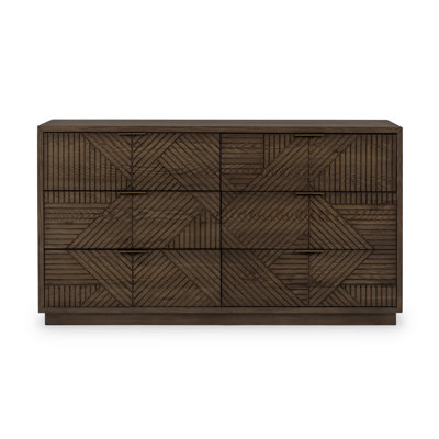 Santa Clara 6-drawer Wood Dresser