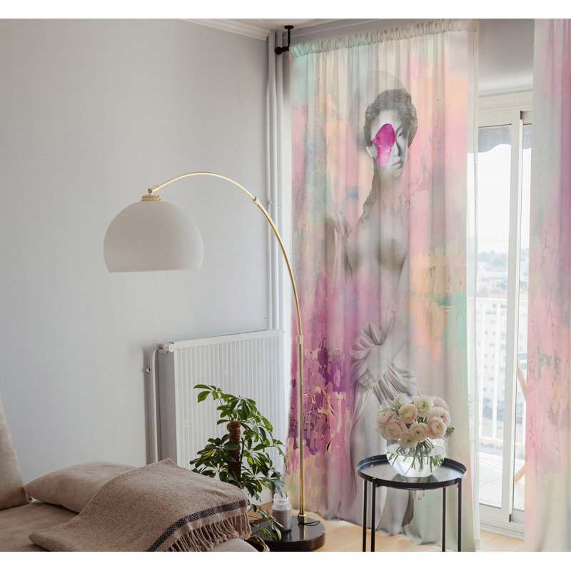 Blackout Curtain Panel Pair, 148 W x 250 D cm