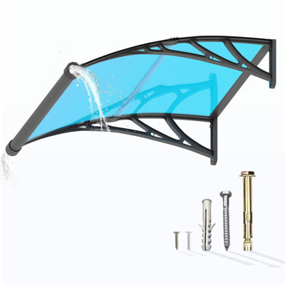 GUANSU-CN Polycarbonate Cover Retractable Door / Window Awning