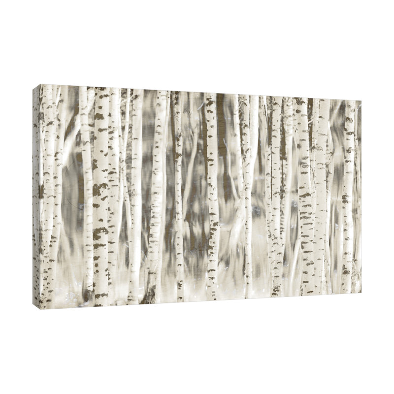 «Birches», toile tendue par Kimberly Allen 15873, H 10 po x l 15 po x P 1,5 po