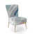 Abstract White Polyester Blend 1 selected