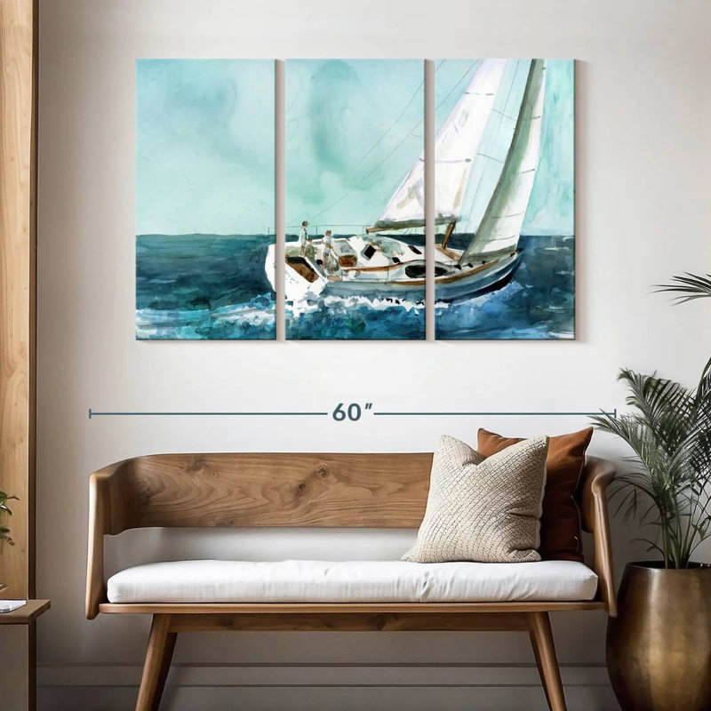 Senne Delray Sail, 32" H x 50" W