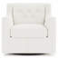 Candace Swivel Tufted Club Chair