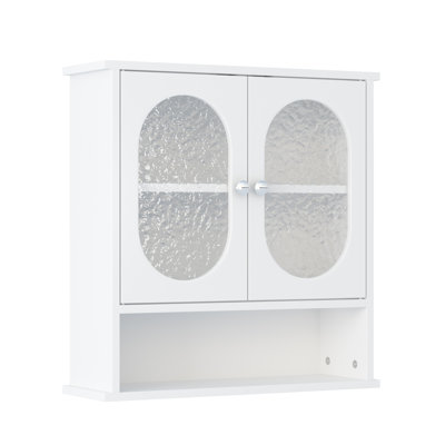 Armoire de salle de bain murale blanche