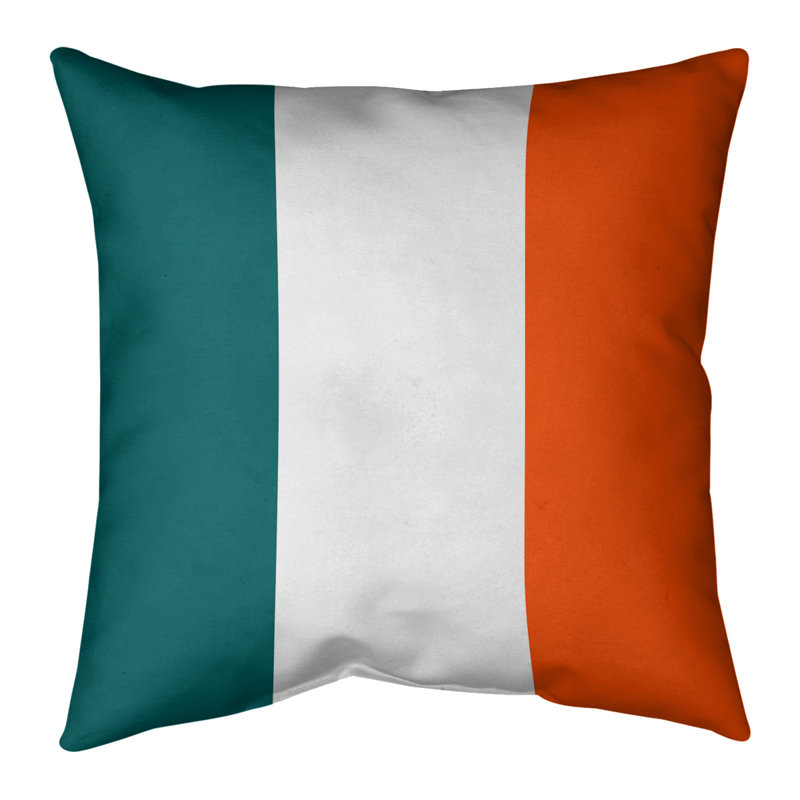 Housse de coussin, 14 po x 14 po, Blanc, Polyester filé