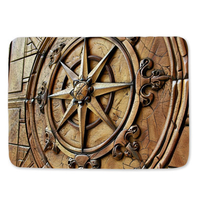 Darryn Microfiber / Microsuede Non-Slip Bath Mat