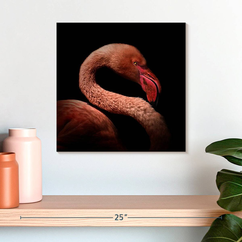 Brampt Flamingo Charm, 16" H x 16" W