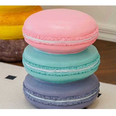 Jaqueze Resin Accent Stool