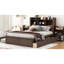 Lit plateforme avec rangement gigogne et 2 tiroirs-799943513
