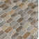 Taos Picket Pattern 12.25 in. x 12.75 in. Textured Glass Mosaic Tile