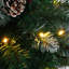 6ft Lighted Artificial Spruce Christmas Tree