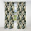 Motif tropical neutre - rideau floral - rideau occultant - 1 panneau-107549857