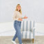 Lila 75 Cm Wide Coastal Farmhouse Armchair-1464950554