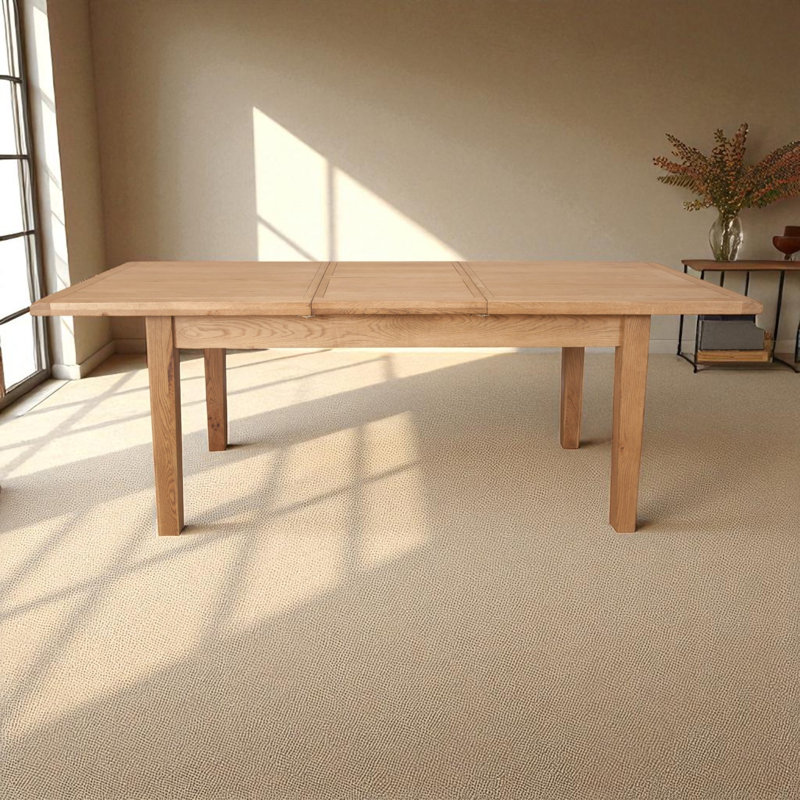 Melbourne Extendable Oak Dining Table, 160 - 210cm W x 91cm D