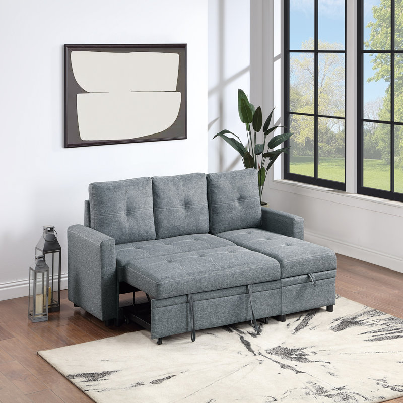 Canapé modulaire convertible en Polyfiber