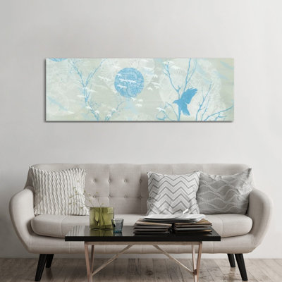 Flutterby III by Arleigh Wood - Wrapped Canvas Panoramic Print
