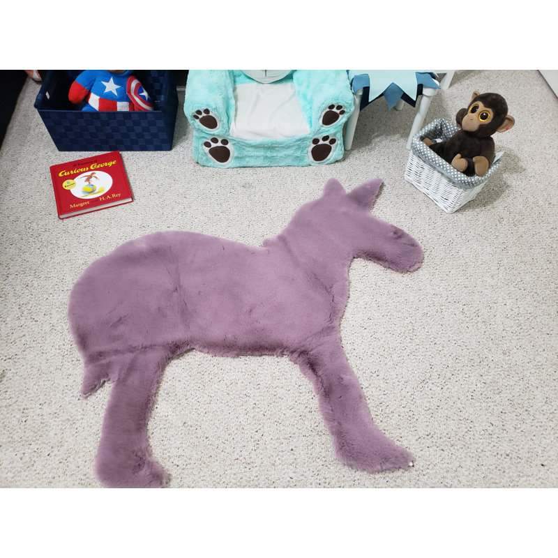 Tapis de licorne mauve licorne Westcott