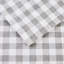 Drap-housse 100% coton flanelle à chevrons 4 pièces, doux et confortable, avec drap plat, 2 taies d'oreiller