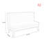 Banc rembourré en similicuir-100813397
