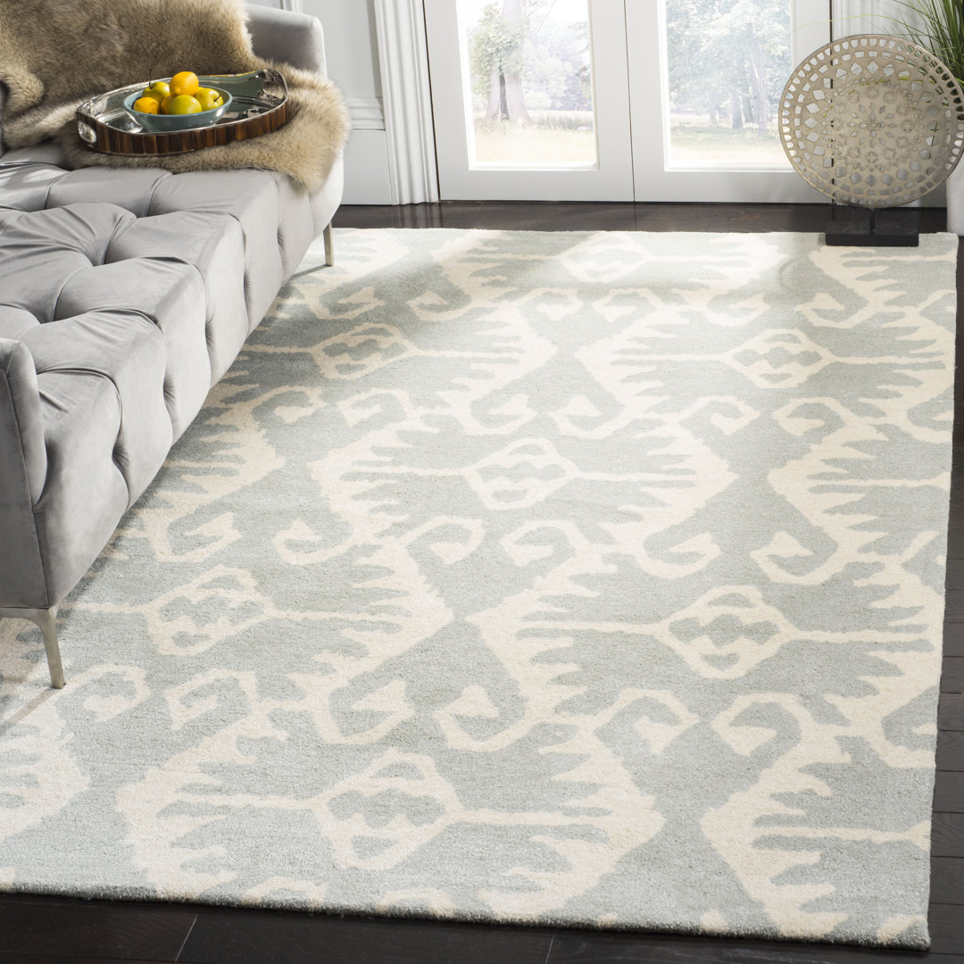 Gault Ikat Wool Hand Woven Area Rug