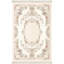 Tapis oriental rectangulaire en polyester tissé à la machine Benner