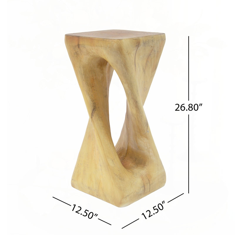 Table d'appoint d'extérieur, Naturel