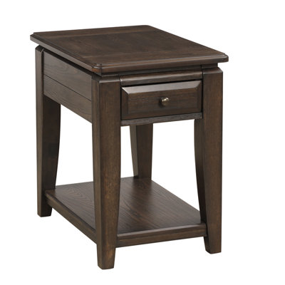 Table de chevet traditionnelle avec rangement