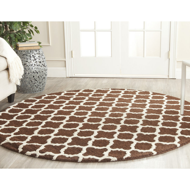 Cannen Hand Tufted Wool Geometric Rug