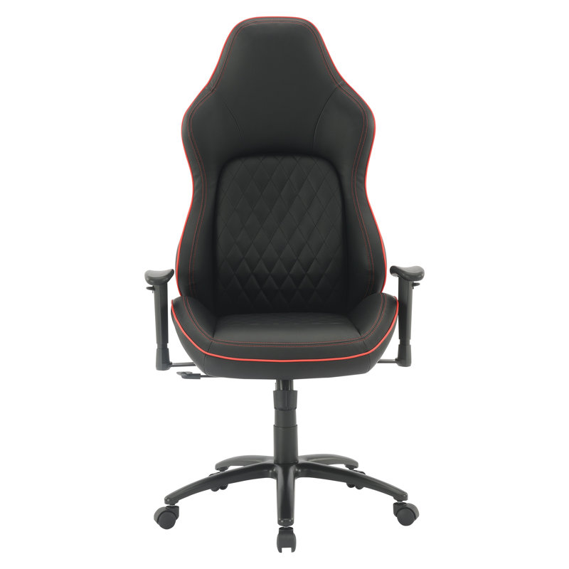 Chaise de jeu High Stakes, Noir / rouge