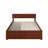 Bueno Park Solid Wood Platform Bed with Footboard and Under Bed Drawers