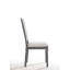 2 chaises d'appoint avec pieds en bois