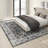 Anran Machine Washable Oriental Grey Area Rug-445988921