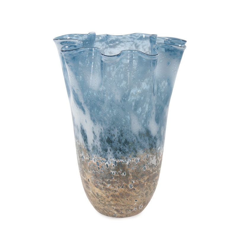 Vase de table en verre Gruber