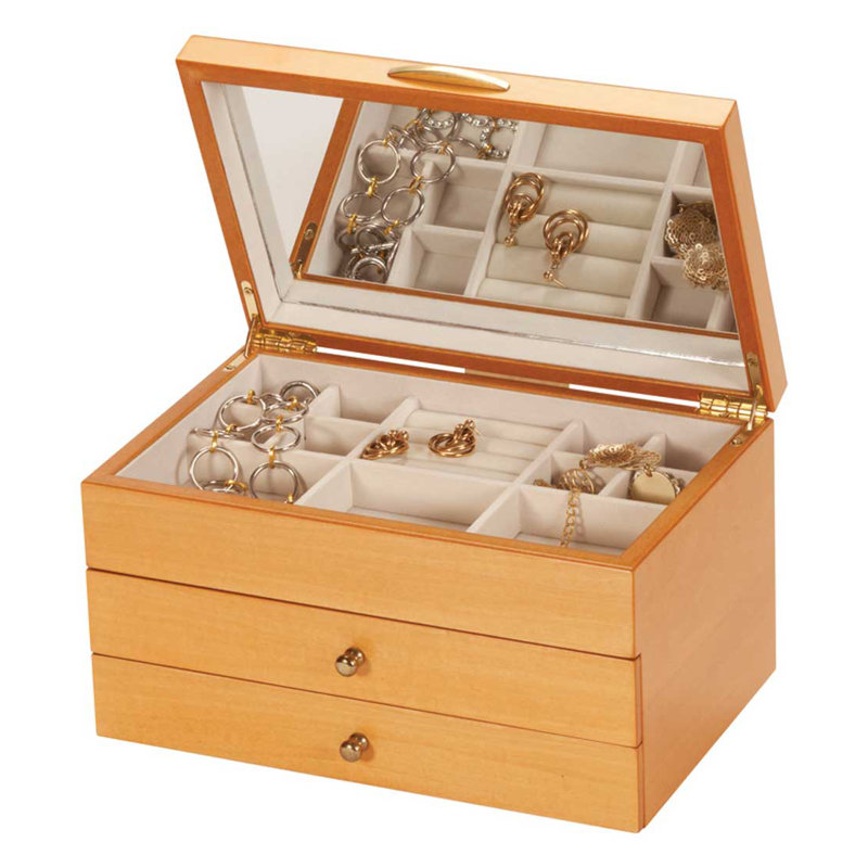 Wood Jewellery Box +