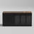 Modern Reception Counter Desk With Tempered Glass Display, Led Light, Spacious Storage, And Metal Slide Rails Modern Entryway Cabinet With Spacious Drawers - Sleek White Design
