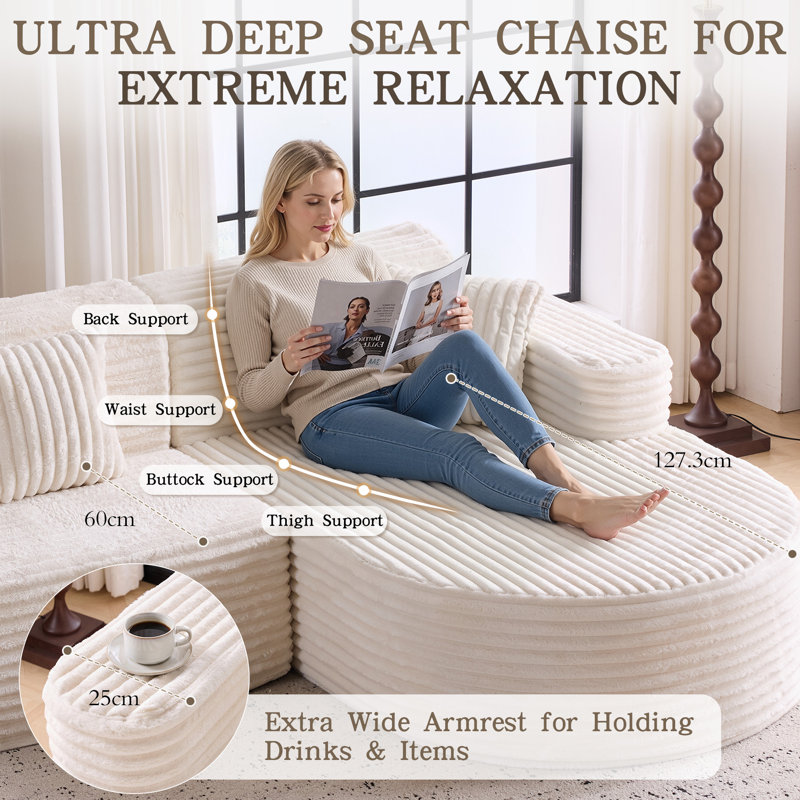 3 Seater Sofa & Chaise
