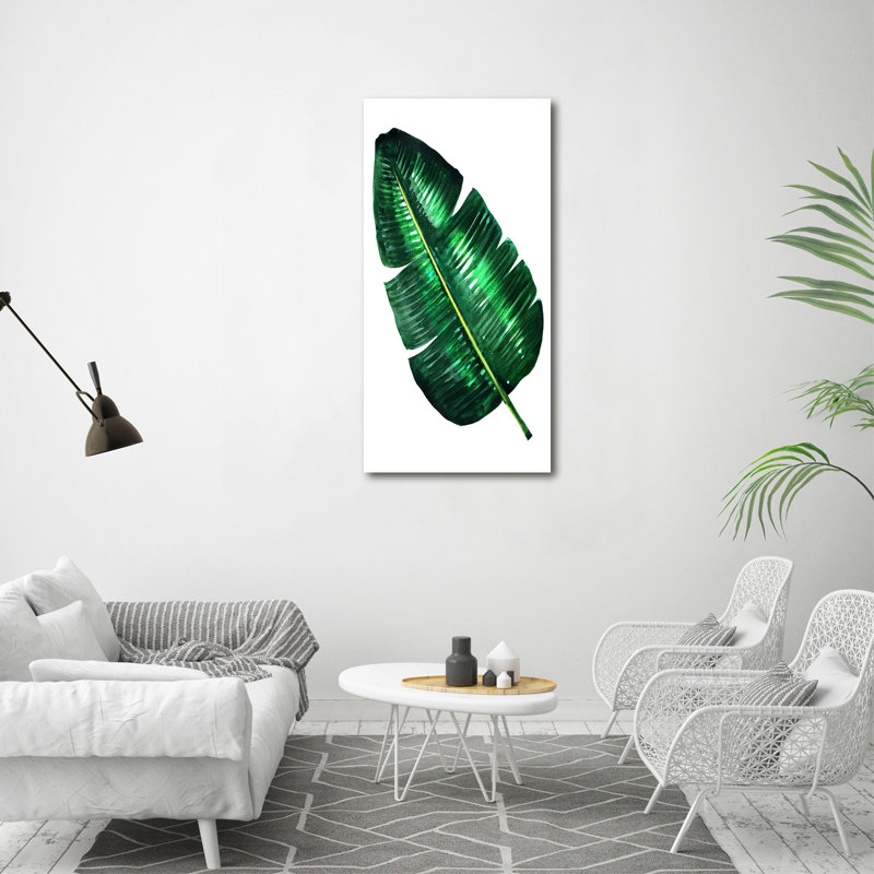 Banana Leaf - Wrapped Canvas Print