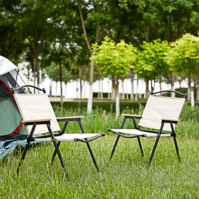 Outdoor Folding Chair Set Of 2