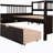Pine Solid Wood Daybed-403282721