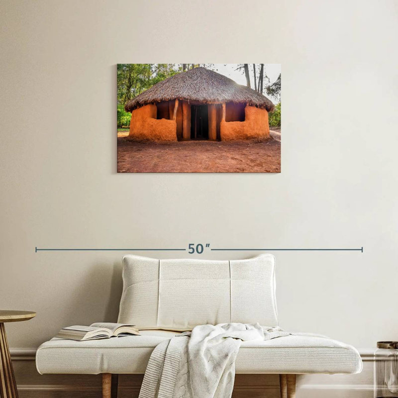 Lilie Kenya Tribal Hut, 20" H x 30" W