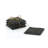 Stoneware Square 4 Piece Coaster Set