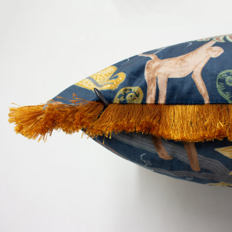 Furn Square Throw Cushion, Feather