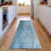 Premium Machine Washable Cerrito Blue Rug